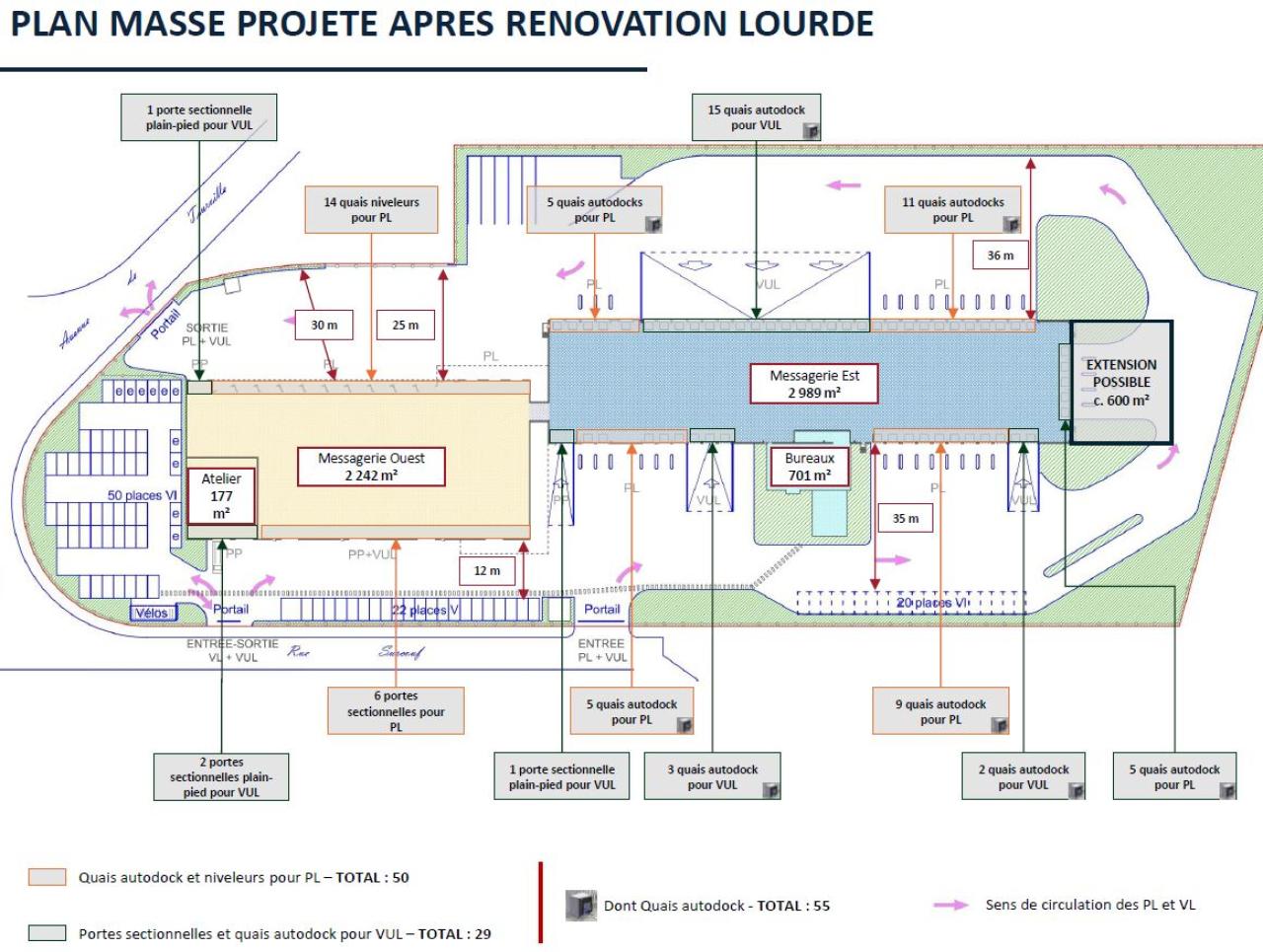 Entrepôt classe c Bordeaux 6109m² Location entrepôt classe c Bordeaux Gironde OLLOG2423701 0
